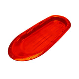 Manitou-X Kids' 2-Person Lightweight Plastic Winter Snow Sled/Toboggan with Grips