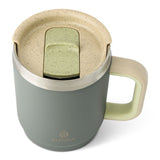 Manna Boulder Eco Stainless Steel Insulated Mug, 14-oz, Midnight, with Handle image 3