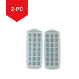 Manna Easy Release Pop-Out Square Ice Cube Trays, Blue, 2-pk, Dishwasher Safe image 4