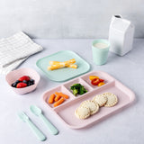 Manna Kids' Plastic Dinnerware Set, Serves 4, 24-pc, Dishwasher Safe image 4