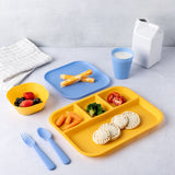 Manna Kids' Plastic Dinnerware Set, Serves 4, 24-pc, Dishwasher Safe image 5