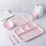 Manna Kids' Plastic Dinnerware Set, Serves 4, 24-pc, Dishwasher Safe image 6