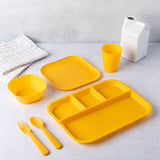 Manna Kids' Plastic Dinnerware Set, Serves 4, 24-pc, Dishwasher Safe image 8