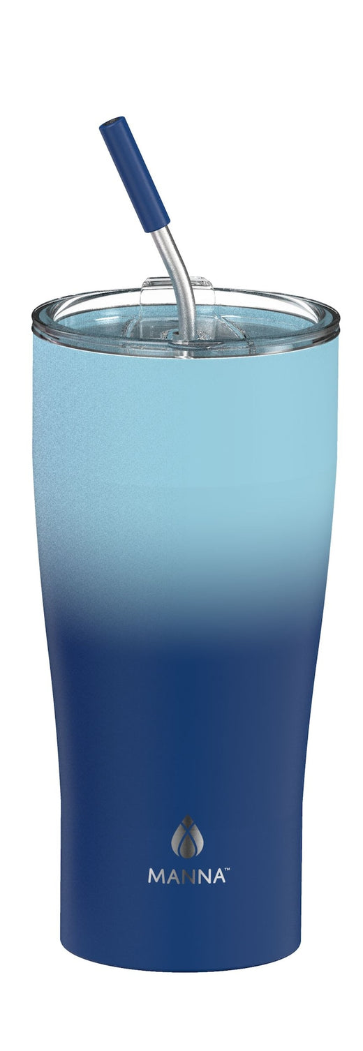 Manna Mott BPA-Free Stainless Steel Double Wall Insulated Tumbler, 30-oz
