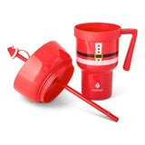 Manna Stadium 946-mL Travel Tumbler with Santa Design image 2