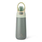 Manna Tandem Eco Stainless Steel Insulated Bottle, 16-oz, Midnight, with Permalock Lid