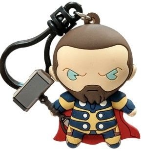 Marvel 3D Character Foam Bag Clips in Blind Bag, Assorted, Bilingual