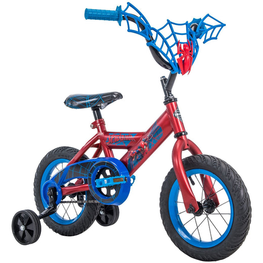 Marvel Spider-Man Kids' Bike 12-in Wheel, Red/Blue