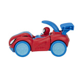 Marvel Spidey & His Amazing Friends Spidey-Rex Racer Vehicle, 2-in-1, Darts Included, Ages 3+ image 5