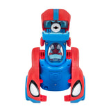 Marvel Spidey & His Amazing Friends Spidey-Rex Racer Vehicle, 2-in-1, Darts Included, Ages 3+ image 6