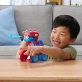 Marvel Spidey & His Amazing Friends Spidey-Rex Racer Vehicle, 2-in-1, Darts Included, Ages 3+ image 8