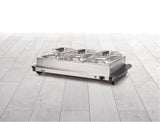 MASTER Chef 3-Tier Buffet Server/Food Warmer with Warming Tray, Stainless Steel, 300W image 4