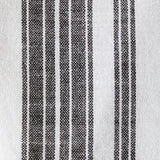 Master Chef Adjustable Stripped Apron for Cooking, Black & White, One Size image 2