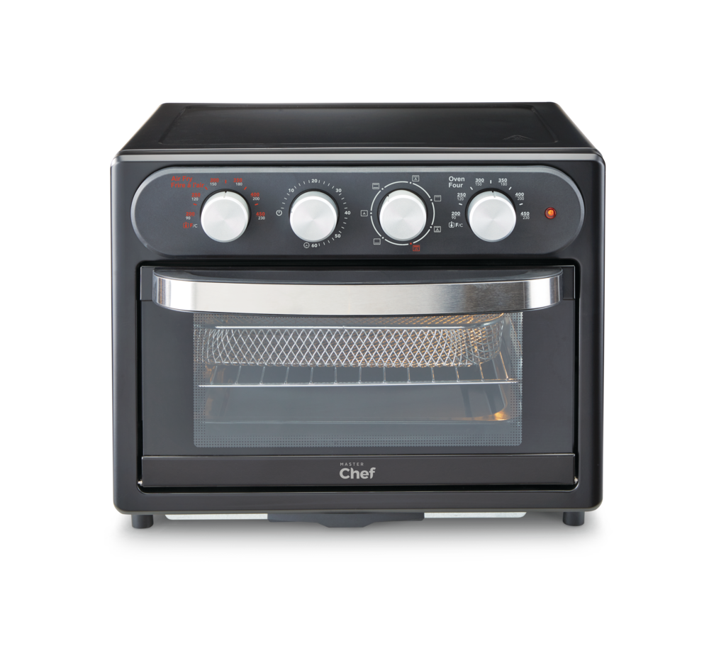 MASTER Chef AirFryer Toaster Oven with 5 Functions, Black