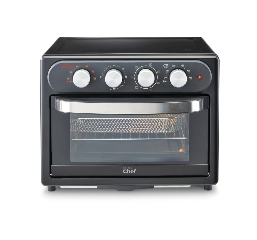 MASTER Chef AirFryer Toaster Oven with 5 Functions, Black