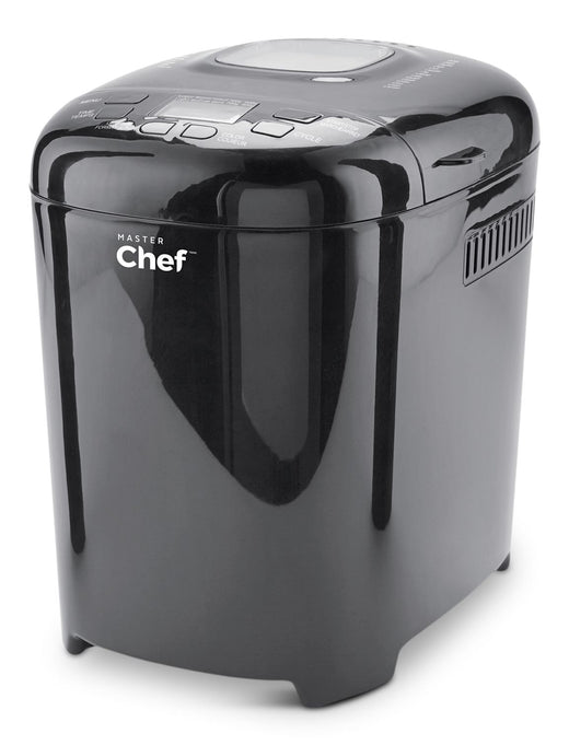 MASTER Chef Bread Maker with 12 Digital Functions, Black, 2lb