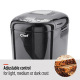 MASTER Chef Bread Maker with 12 Digital Functions, Black, 2lb image 5