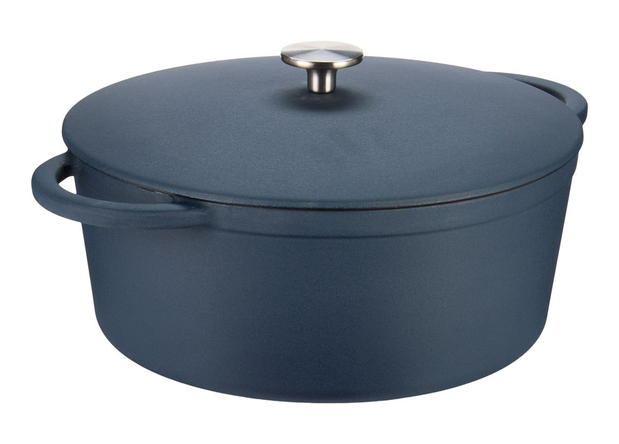 Master Chef Cast Iron Dutch Oven, 7-qt, Assorted Colours