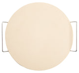 MASTER Chef Ceramic Round Pizza Stone & Serving Rack, 15-in image 4