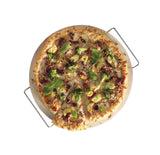 MASTER Chef Ceramic Round Pizza Stone & Serving Rack, 15-in image 5