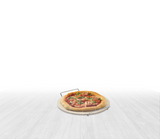MASTER Chef Ceramic Round Pizza Stone & Serving Rack, 15-in image 7