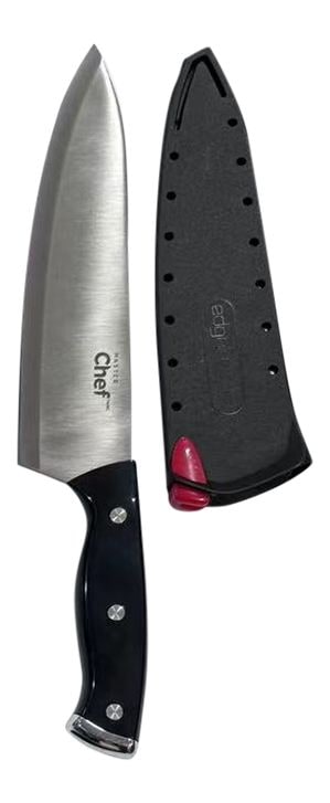 Master Chef Chef/Kitchen Knife, Fine Edge, High-Carbon Steel, 8-in