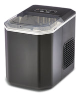 Master Chef Compact Countertop Ice Maker with LED Display, 26-lb Ice/Day, Black