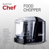 MASTER Chef Compact Mini Chopper/Food Chopper Black image 3