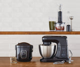 MASTER Chef Corded Hand Blender with Whisk, Stainless Steel, Black image 4