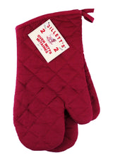 MASTER Chef Cotton Oven Mitt Set with Hanging Loop, Machine Washable, Mushroom, 2-pk image 2