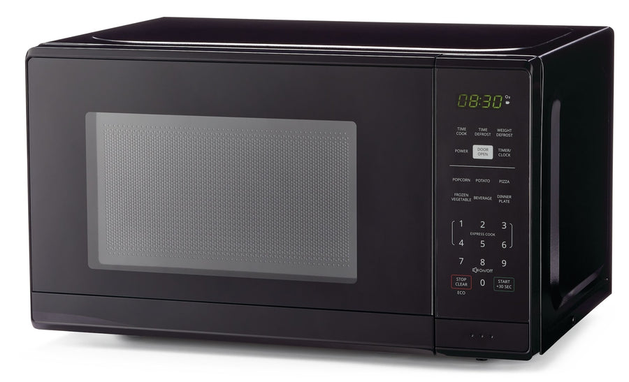 MASTER Chef Countertop Microwave, 700 W, Black, 0.7-cu-ft