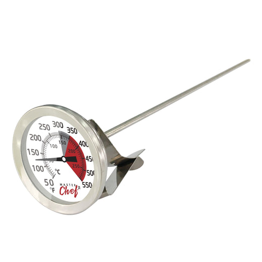 MASTER Chef Deep Fry Food Thermometer for Outdoor Fryers/Cookers/Woks, 12-in