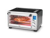 MASTER Chef Digital Convection Toaster Oven with 10 Functions, Stainless Steel, 6-Slices image 2
