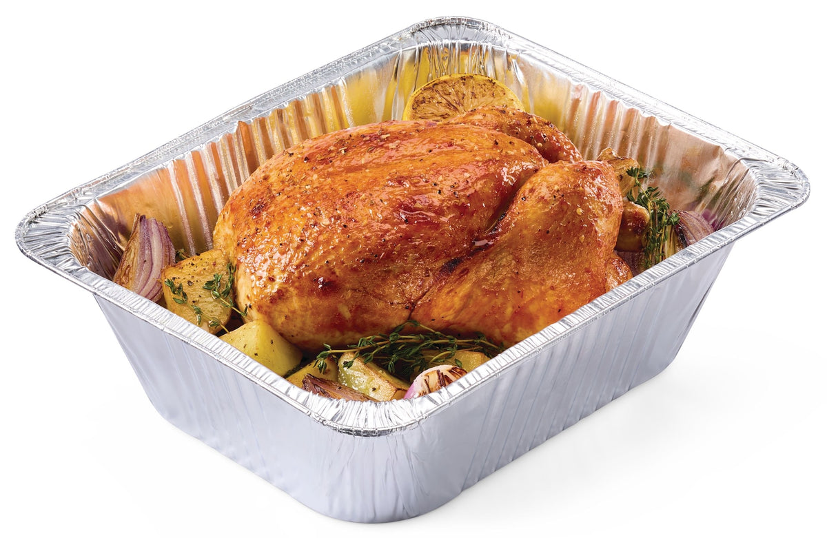 Master Chef Disposable Ultra Half Extra Deep Steam Pan