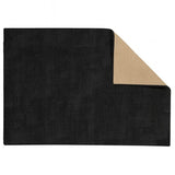 Master Chef Faux Leather Reversible Placemats, Multi-Coloured, 12-in x 18-in, 4-pk