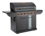 MASTER Chef Grill Turismo 680 7-Burner Convertible LP Gas BBQ