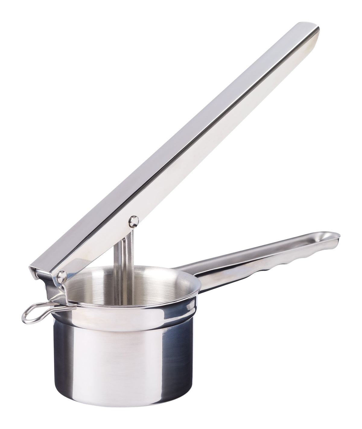 Master Chef Handheld Potato Ricer with Deep Basket