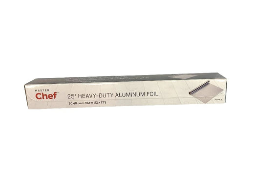 Master Chef Heavy Duty Aluminium Foil Roll, 12-in x 25-ft