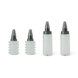 Master Chef Icing Bottle Set with 4 Different Tips, 4-pc