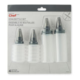Master Chef Icing Bottle Set with 4 Different Tips, 4-pc image 3