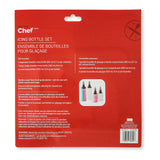 Master Chef Icing Bottle Set with 4 Different Tips, 4-pc image 4