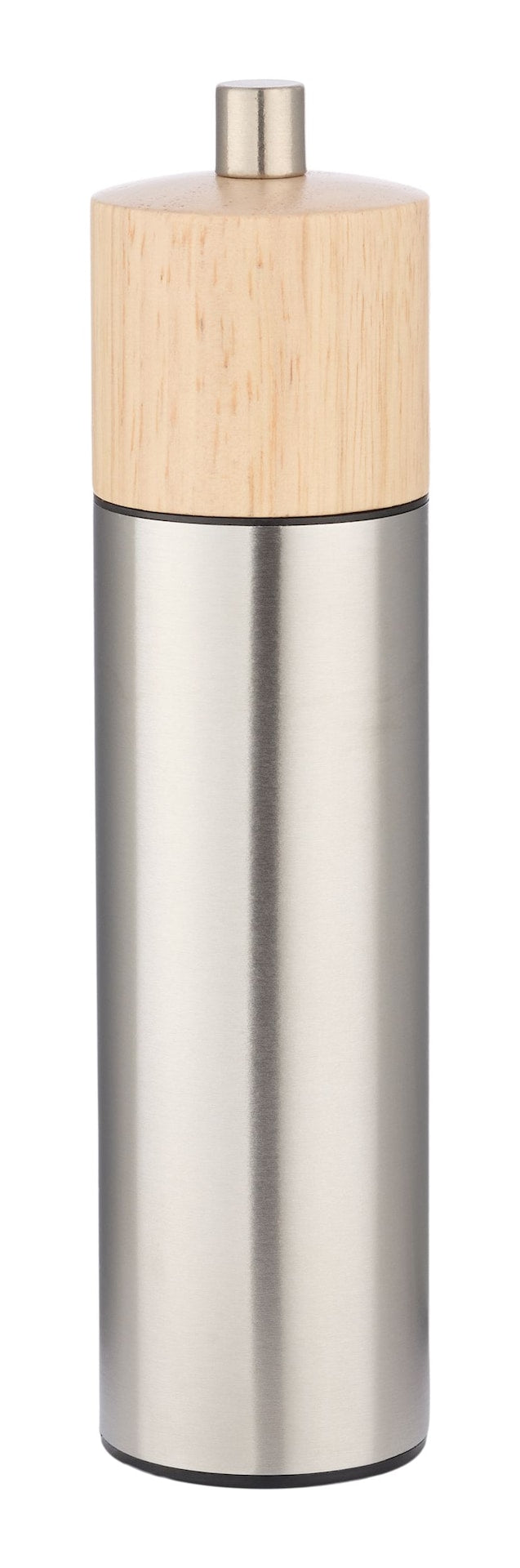 MASTER Chef Natural Wood/Stainless Steel Salt & Pepper Grinder