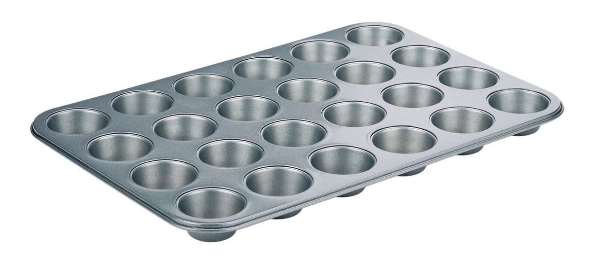Master Chef Non-Stick Carbon Steel Muffin Pan, 24-Cup
