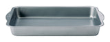 Master Chef Non-Stick Oblong Cake Pan, 16x10.5x2-in