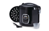 MASTER Chef One-Touch Non-Stick Rice Cooker & Steamer, Black, 20 Cups image 4