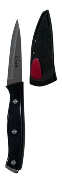 Master Chef Paring Knife, High-Carbon Steel, 3-in