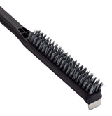 MASTER Chef Pizza Stone Cleaning Brush & Scraping Tool with Ergonomic Grip, Black image 3