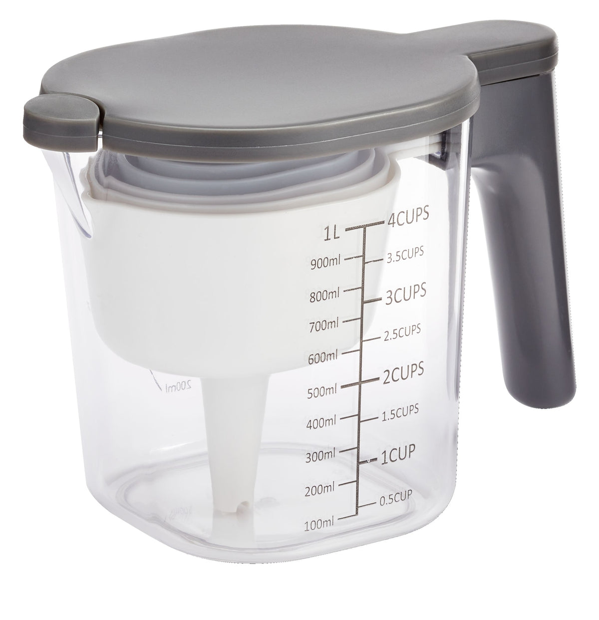 MASTER Chef Plastic Stackable Measuring Cup Set, 10-pc