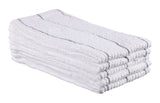 Master Chef Ribbed Stripe Bar Mop Dish Cloths, Grey Stripes, 5-pk image 4