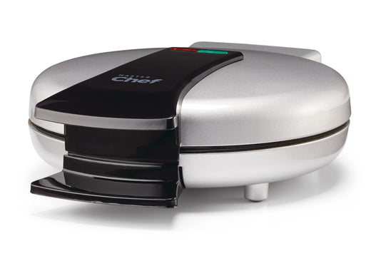 MASTER Chef Round, Non-Stick Waffle Maker, Silver